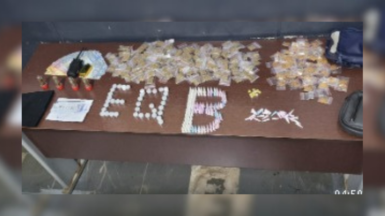 Homem é preso por tráfico de drogas na Vila São Pedro, em Hortolândia (Foto: 48º BPM/I)