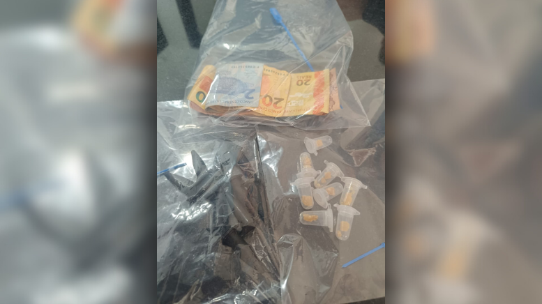Homem é preso por tráfico de drogas em Santa Bárbara d’Oeste (Foto: GCM/SBO)
