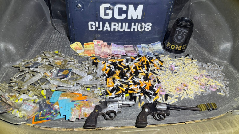 Homem morre em confronto com a GCM no Jardim Ansalca, em Guarulhos (Foto: GCM/Guarulhos)