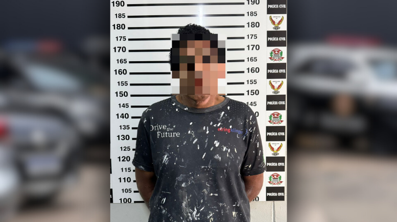 Foragido com dois mandados de prisão é capturado pela DISE em Americana (Foto: Polícia Civil)