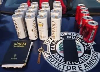 GCM de Americana prende homem por furto de bebidas e objetos em igreja no São Manoel