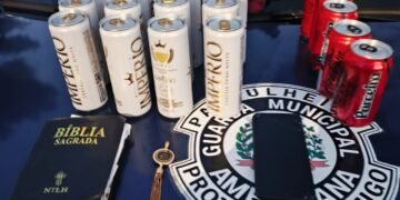 GCM de Americana prende homem por furto de bebidas e objetos em igreja no São Manoel