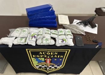 10º BAEP prende homem por tráfico de drogas e posse ilegal de arma de uso restrito em Sumaré.