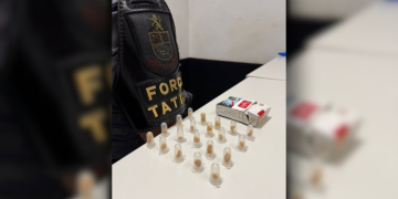 Confeiteiro é preso por tráfico de drogas em Santa Bárbara d'Oeste (Foto: 19º BPM/I)