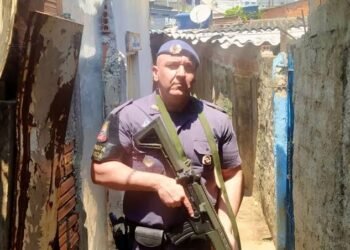 Imagem do coronel Sabino, alvo de críticas a coronel Sabino, mas reconhecido pelo pulso firme no combate ao crime no CPI-9.