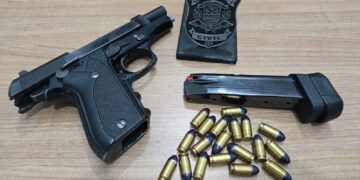 Dig prende segurança com pistola calibre 380 em Sumaré