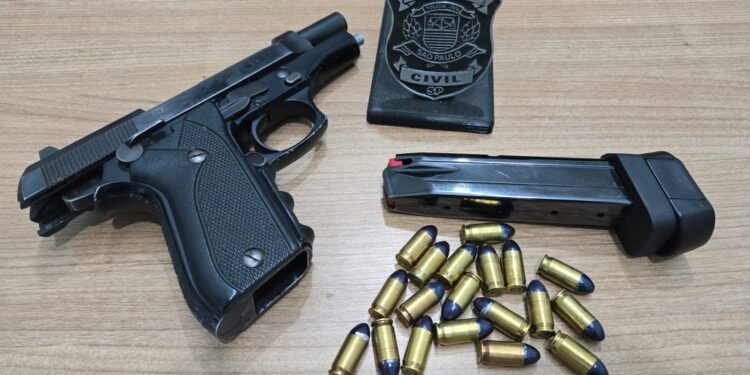 Dig prende segurança com pistola calibre 380 em Sumaré