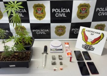 Dise de Americana prende homem por tráfico de drogas na operação “Lemão” em Santa Bárbara d’Oeste