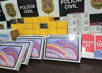 Medicamentos e produtos contrabandeados apreendidos pela Polícia Civil em Americana