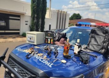 Guarda Civil Municipal prende trio por roubo a residência em Sto. Antônio de Posse