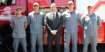 Corpo de Bombeiros reinaugura base no Jardim do Lago em Campinas com entrega de nova viatura leve de combate a incêndios e resgates