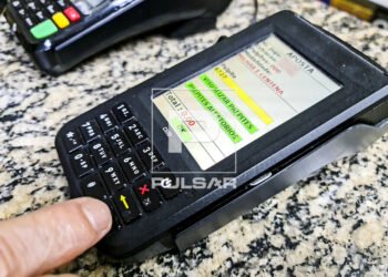 Máquina apreendida de efetuar apostas do Jogo do Bicho — PulsarImagem