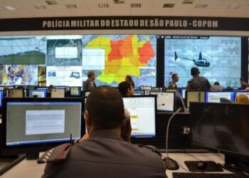 Secretário Guilherme Derrite apresenta ampliação do Muralha Paulista com 38 mil câmeras integradas em todo o Estado de São Paulo.
