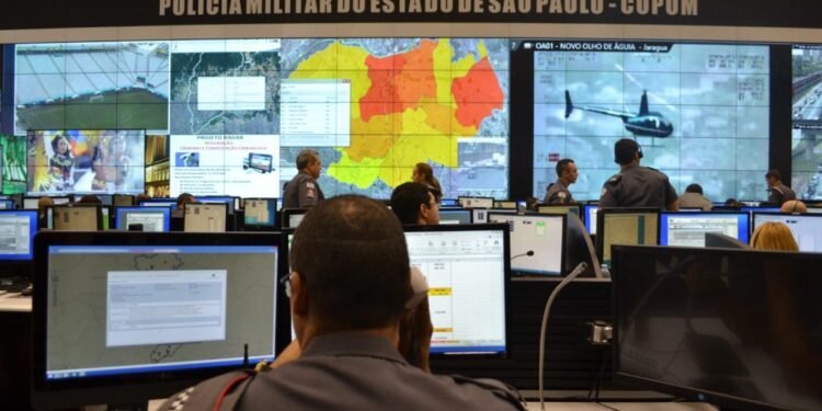 Secretário Guilherme Derrite apresenta ampliação do Muralha Paulista com 38 mil câmeras integradas em todo o Estado de São Paulo.