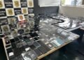 Polícia Civil de São Paulo durante operação da nova fase do SP Mobile para recuperar celulares roubados ou furtados com uso de tecnologia do SP Mobile