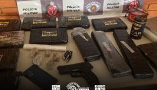 Polícia Militar apreende mais de oito quilos de maconha e prende um homem por tráfico de drogas em São Pedro