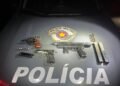 Policiais do BAEP apreendem armas após confrontar e neutralizar criminosos do PCC na área rural de Limeira