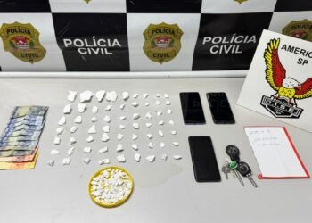 DISE Americana prende casal por tráfico de drogas durante operação Contato em Santa Bárbara d’Oeste