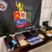 Objetos apreendidos pela Polícia Militar durante ação contra roubo em Santa Bárbara d’Oeste.