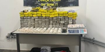 Força Tática da PM apreende mais de 80 kg de maconha em casa usada como depósito de drogas em Piracaia