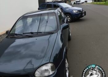 Guarda Civil Municipal localiza carro furtado no Jardim Paulista em Santa Bárbara d’Oeste