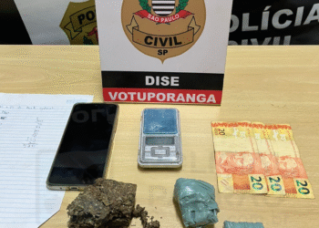 Dise de Votuporanga prende criminoso por tráfico no bairro Belo Horizonte