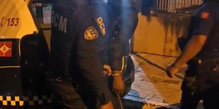 GCM apreende criminoso por homicídio tentado no Centro de São José do Rio Preto