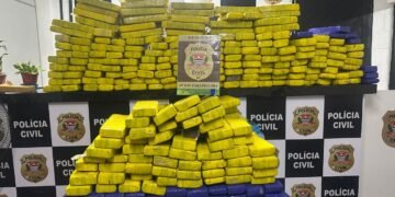 Operação Narke apreende mais de 330 kg de maconha e motorista é preso por tráfico em Vargem Grande Paulista