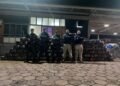 PMR e PRF apreendem na Operação Divisa Integrada quase 2 toneladas de maconha escondidas em carga de macarrão