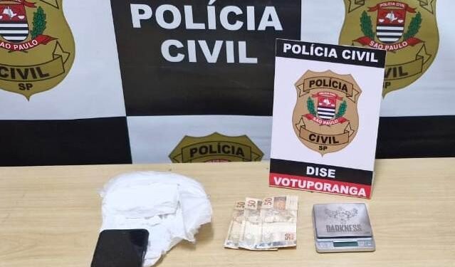 Dise prende criminoso por tráfico na Operação Narke em Votuporanga