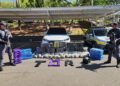 TOR intercepta carro com quase 400 quilos de drogas na Castello Branco.