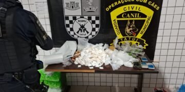 Drogas e materiais usados para o tráfico são apreendidos na cidade de Tatuí