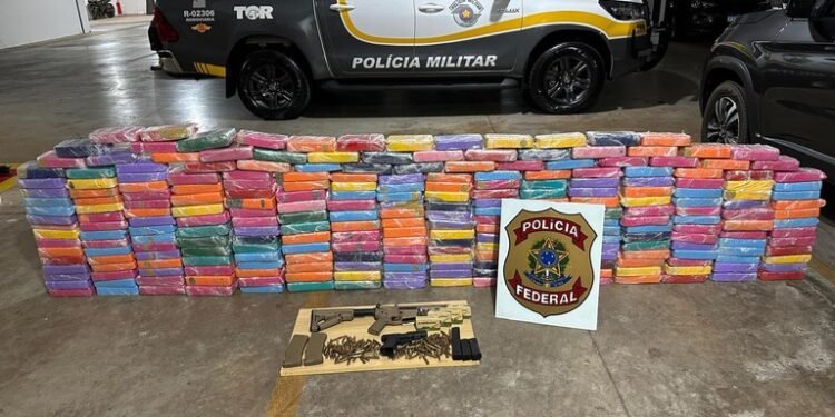 TOR apreende carregamento de cocaína e armamento pesado em operação da FICCO/SP