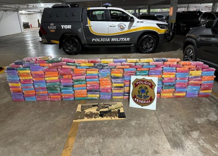 TOR apreende carregamento de cocaína e armamento pesado em operação da FICCO/SP