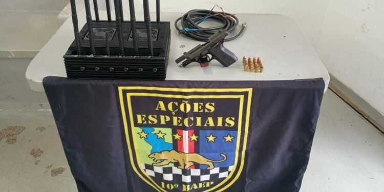 BAEP prende criminoso por posse ilegal de arma de fogo em Aguaí