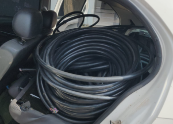 GCM de Limeira apreendeu cabos de internet furtados