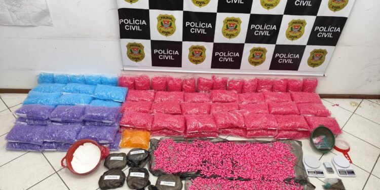 Polícia Civil desarticula centro de distribuição de drogas em Pedreira