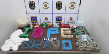 Mais de 1,9 mil porções de drogas são apreendidas em ação da GCM