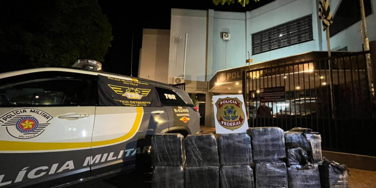 Casal é preso com quase 350 kg de cocaína no interior