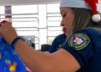 Natal Solidário é promovido pela GCM de São Paulo em Itaquera