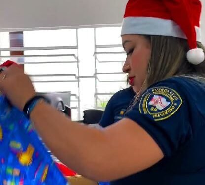 Natal Solidário é promovido pela GCM de São Paulo em Itaquera