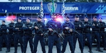 Tropa de elite da GCM prende dupla e recupera carro roubado. Crédito: Prefeitura de São José dos Campos