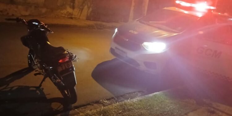 GCM de Monte Alto intensifica fiscalização contra motos irregulares