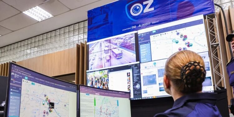 Programa Monitora OZ promete reforçar sistema de segurança em Osasco. Crédito: Prefeitura de Osasco