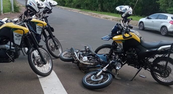 GCM prende motociclista por adulteração de veículo após fuga em Santa Bárbara d’Oeste