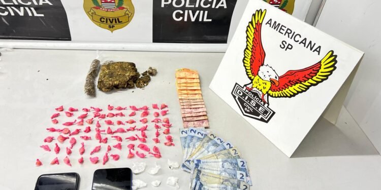 DISE de Americana prende traficante em operação Pivete contra tráfico de drogas em Santa Bárbara d’Oeste