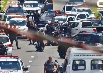 Perseguição monitorada pelo CSI de São José dos Campos termina com prisão na região sudeste