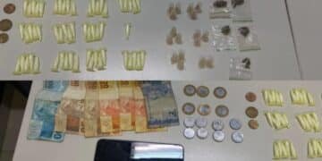 Tentativa de fuga termina com apreensão de drogas e prisão em Santa Bárbara d’Oeste