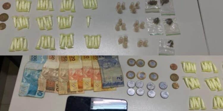 Tentativa de fuga termina com apreensão de drogas e prisão em Santa Bárbara d’Oeste