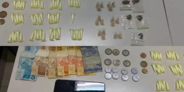 Tentativa de fuga termina com apreensão de drogas e prisão em Santa Bárbara d’Oeste